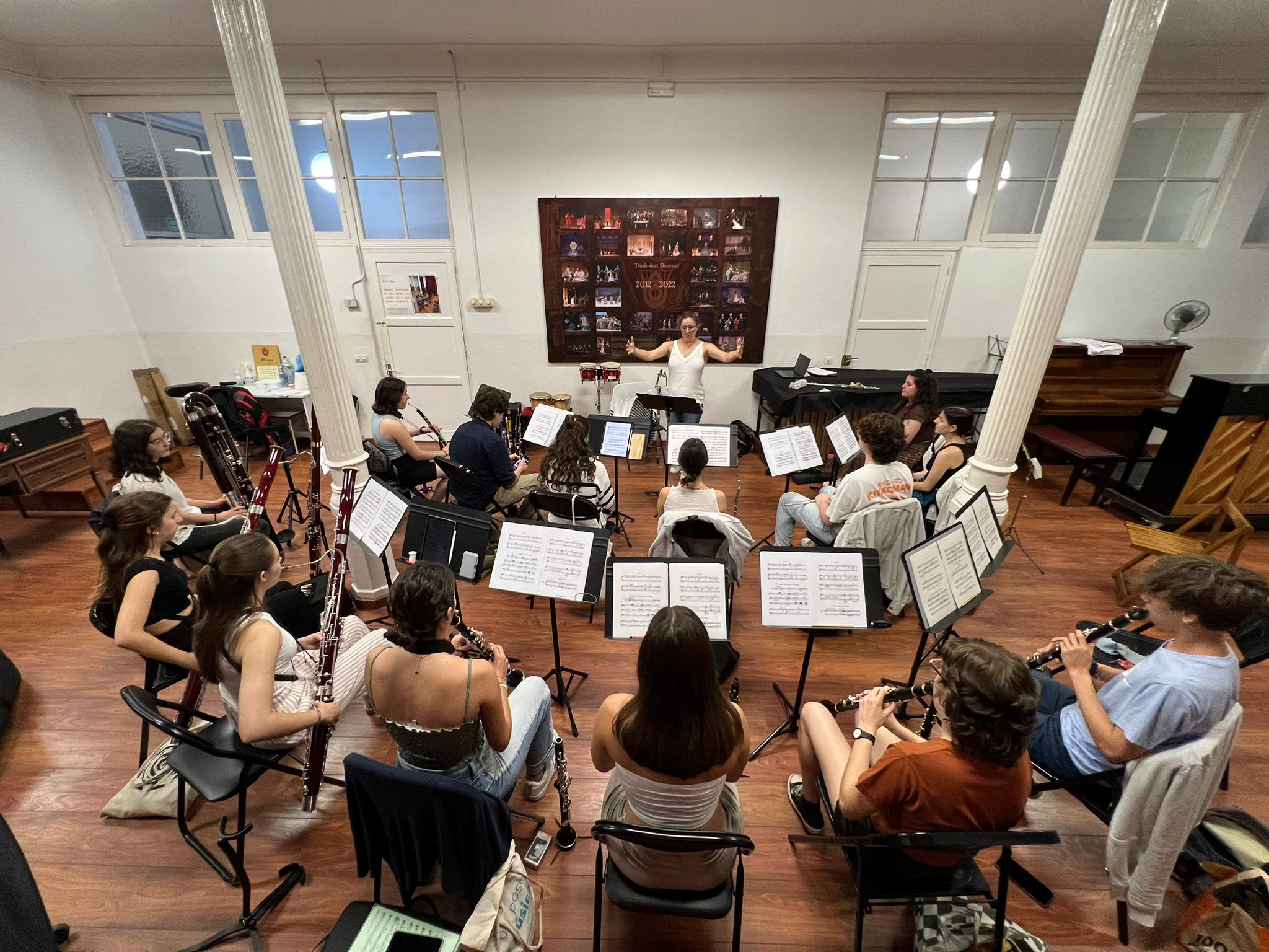 Secció Vent-Fusta JOSV 2024 | © Nil Sarró